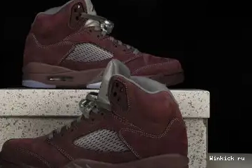 Air 5 “Burgundy” Jordan 0504